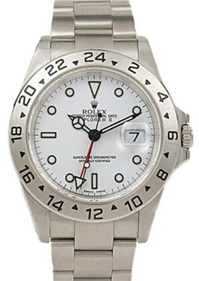 Pre-Owned Rolex Oyster Perpetual Explorer II 16570 Steel
